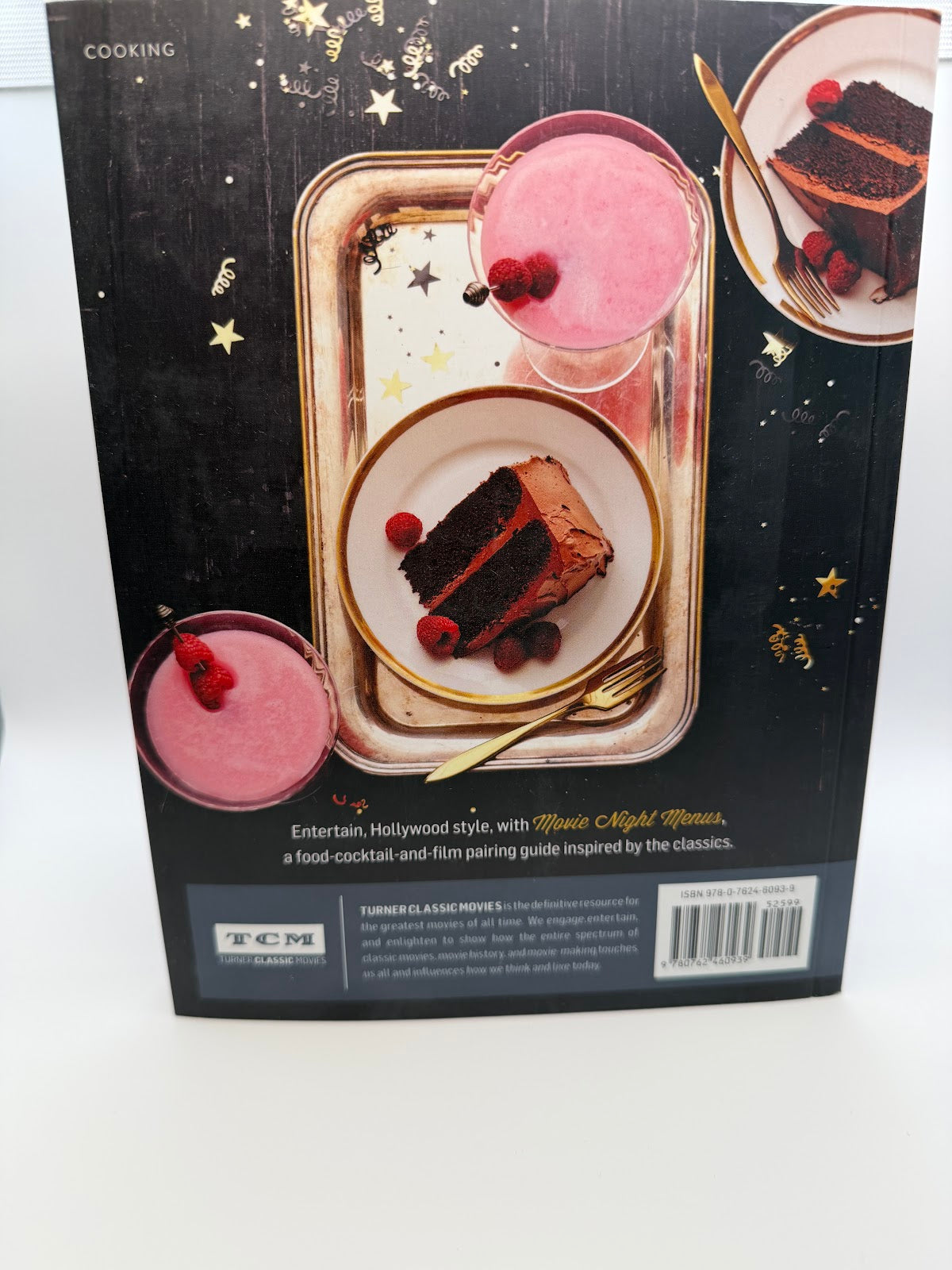 Movie Night Menus back cover