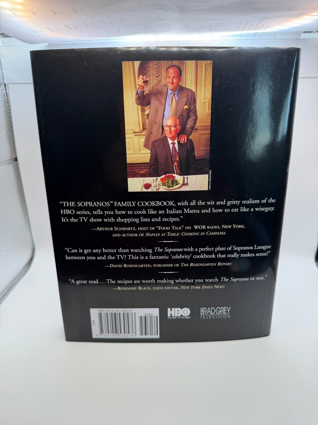 The Sopranos Family Cookbook back cover