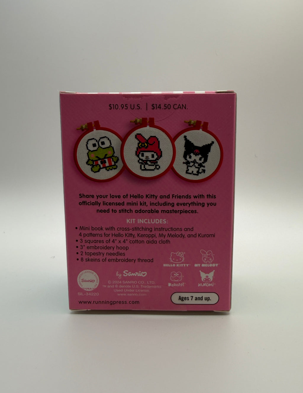 Hello Kitty and Friends Cross-Stitch Kit