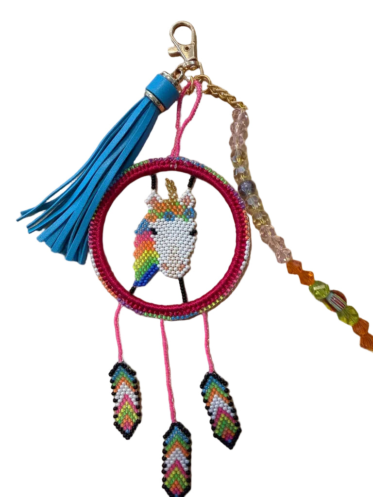 Unicorn Dreamcatcher Bag Charm